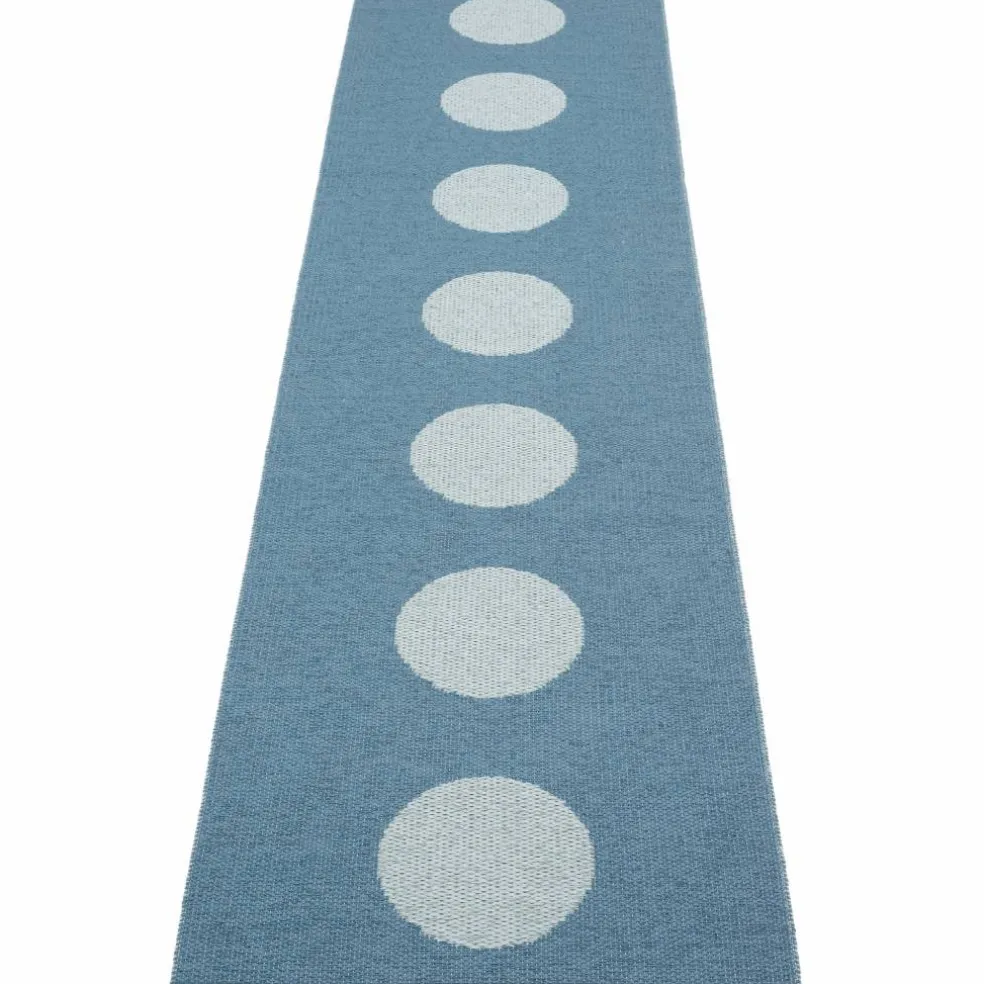 Vera Pop teppe 70 × 280 cm, river/blue fog