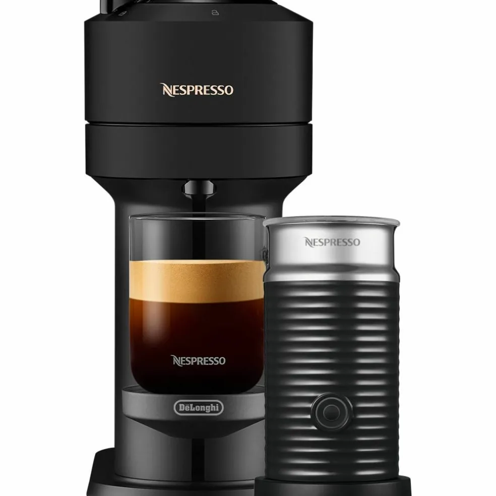 Vertuo Next Value Pack kaffemaskin og melkeskummer, svart