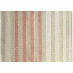Vibeke Klint bordbrikke 33 x 48 cm, brede linjer, blå