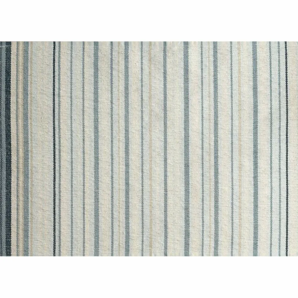 Vibeke Klint bordbrikke 33 x 48 cm, tynne linjer, blå