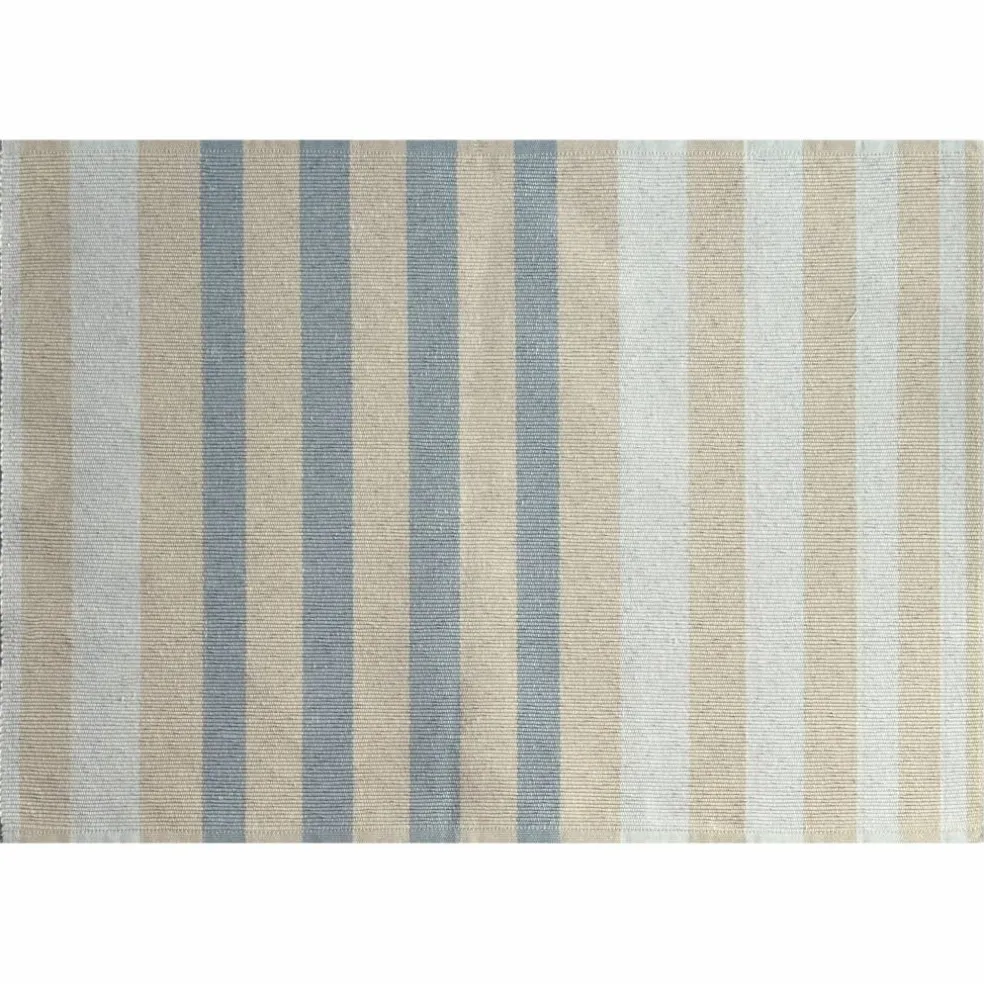 Vibeke Klint bordbrikke 33 x 48 cm, tynne linjer, blå