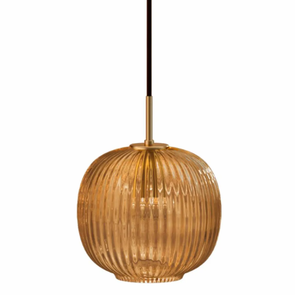 Vibra taklampe 18 cm, amber