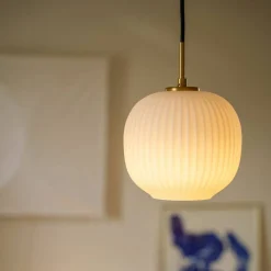 Vibra taklampe 35 cm, opal