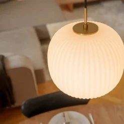 Vibra taklampe 35 cm, opal