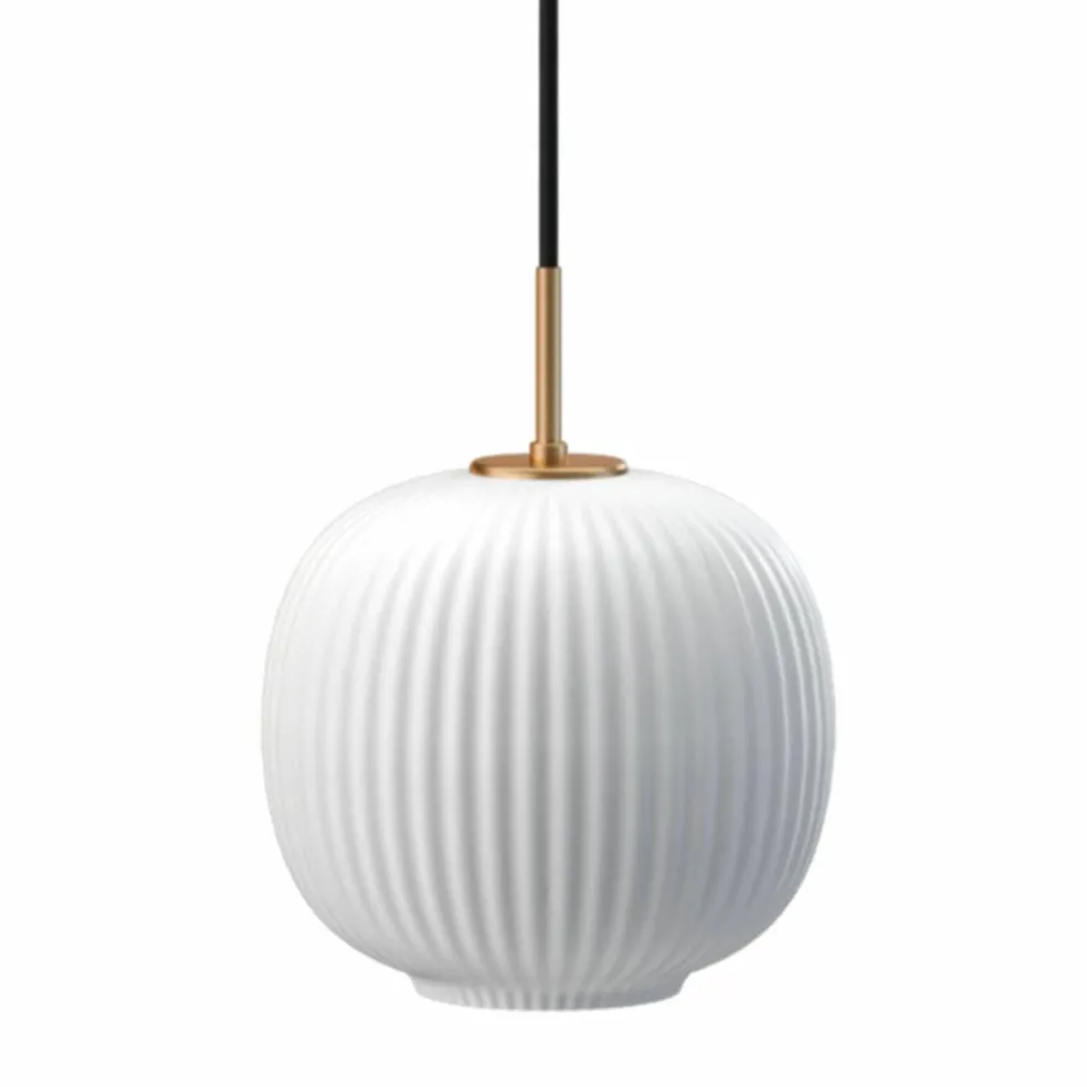 Vibra taklampe 26 cm, opal