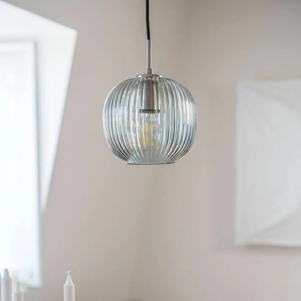 Vibra taklampe 18 cm, smoke