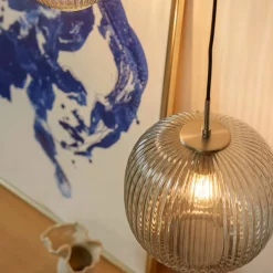 Vibra taklampe 26 cm, smoke