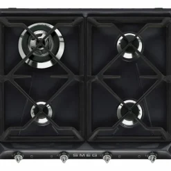 Victoria Design Gass Kokeplate 59.5 cm, Svart