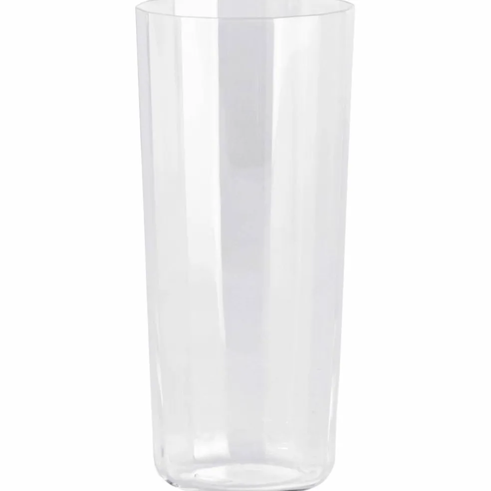 Vinklet glass 4 stk (medium), klart