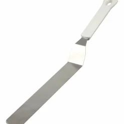 Vinklet palettkniv 23 cm, hvit