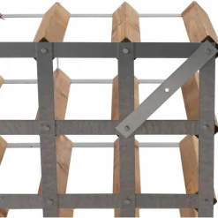 Vinstaitv Påbyggingsbart 72 Flasker Light Oak