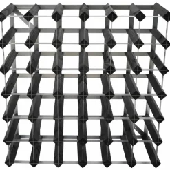 Vinstativ Påbyggingsbart 72 Flasker Dark Oak