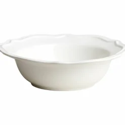 Violette skål 23 cm, hvit