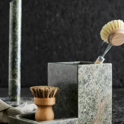 Vita kjøkkenrullholder, seashell
