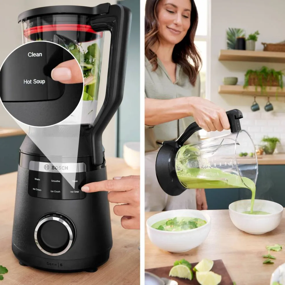 VitaPower Serie 6 MMB6654B blender, 2 l, svart