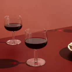 Viva glass på fot 30 cm.