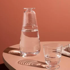 Viva glass på fot 30 cm.