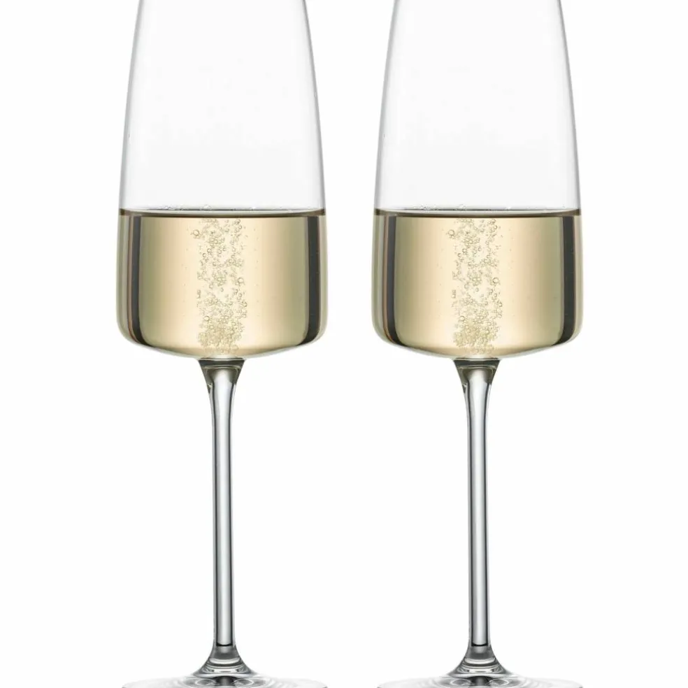 Vivid Senses champagneglass 38 cl, 2-pakning