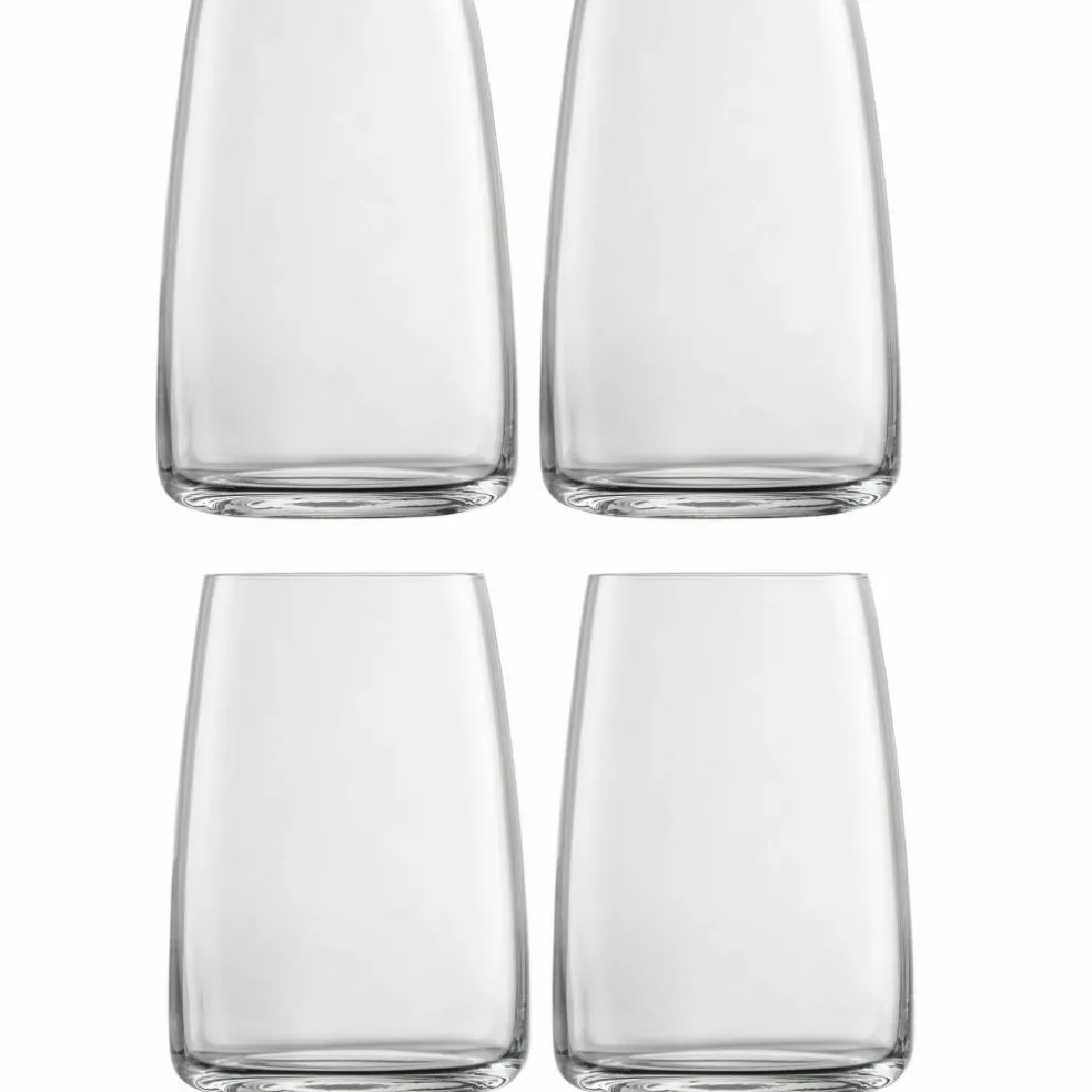 Vivid Senses vannglass 50 cl, 4-pakning