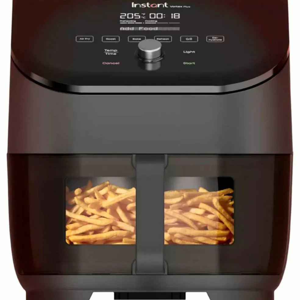 Vortex Plus ClearCook airfryer 5,7 liter, svart