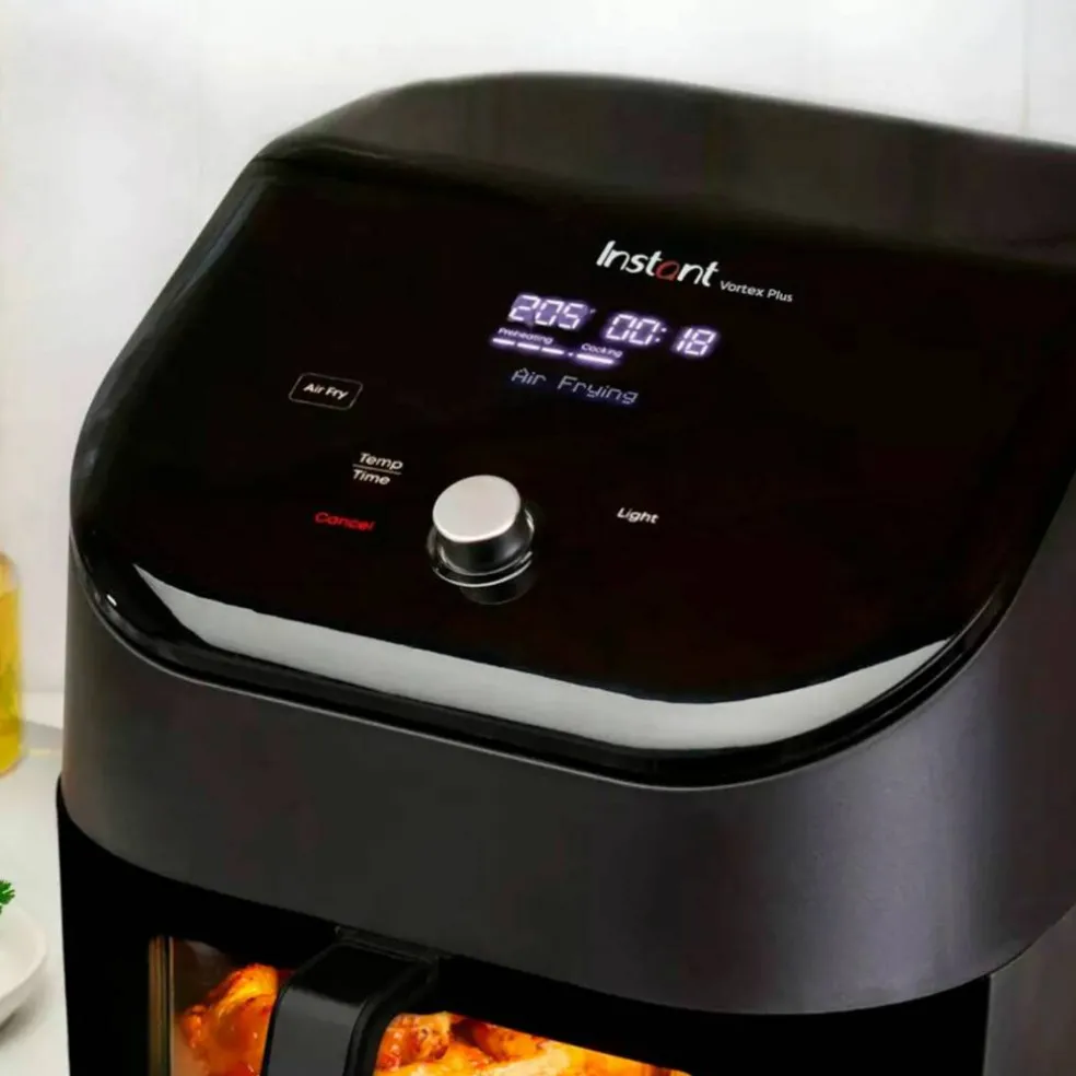 Vortex Plus ClearCook airfryer 5,7 liter, svart