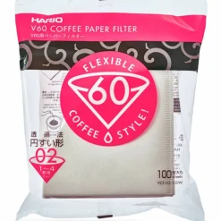 V60 Papirfilter 1-4 kopper 100 stk