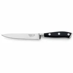 Vulcano allroundkniv 12 cm, stål/svart