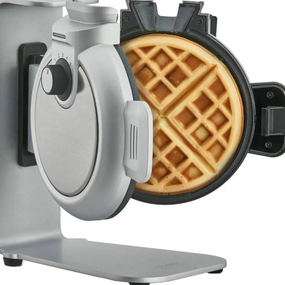 WaffleUp belgisk vaffeljern Ø18, stål/svart