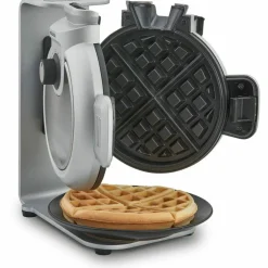 WaffleUp belgisk vaffeljern Ø18, stål/svart