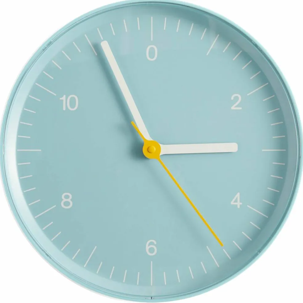 Wall Clock veggklokke, blå