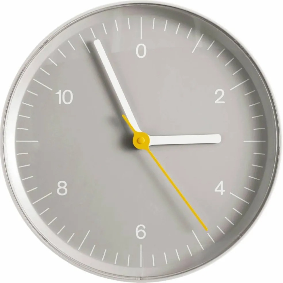 Wall Clock veggklokke, rosa