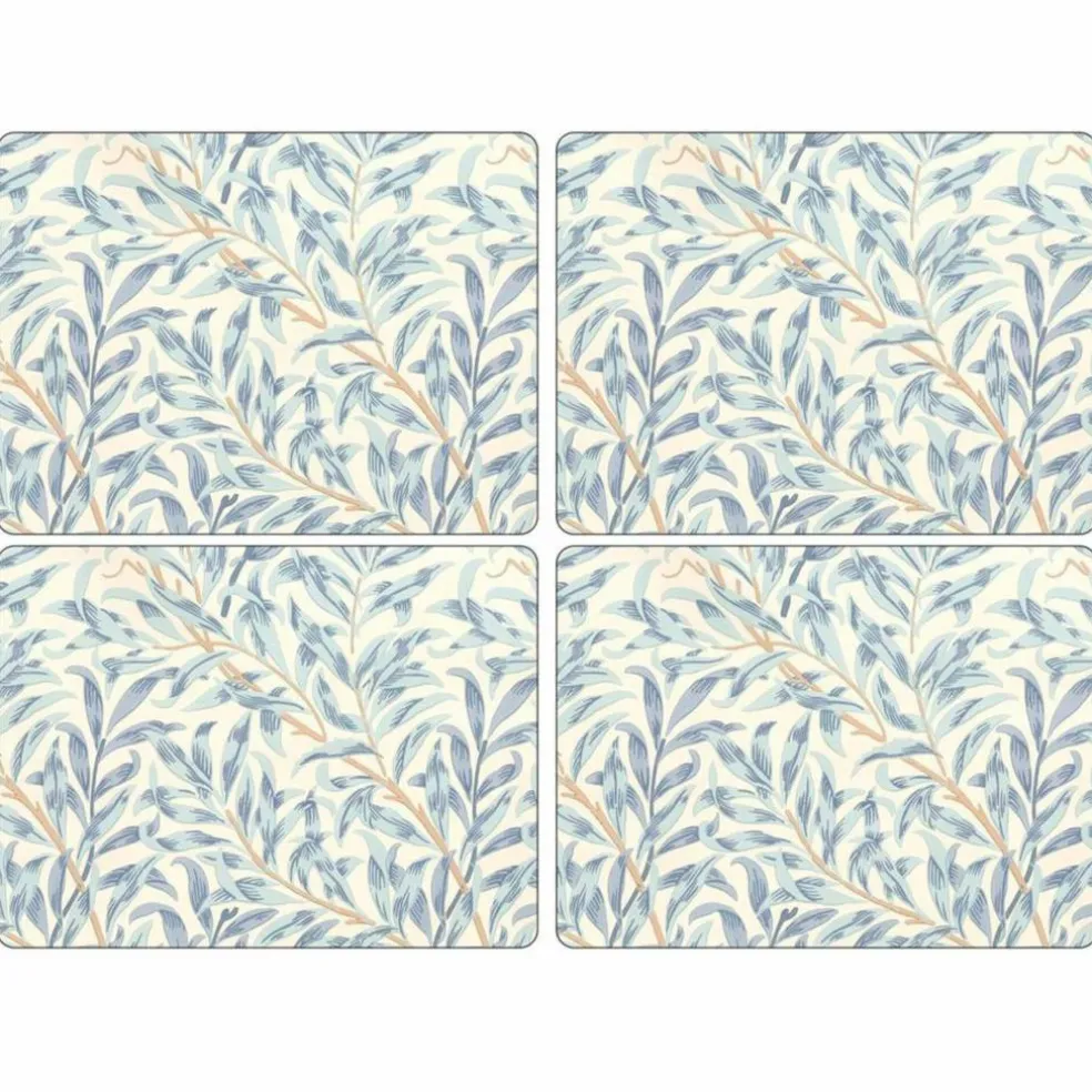Willow Morris Grønn Kuvertbrikke 4-pack