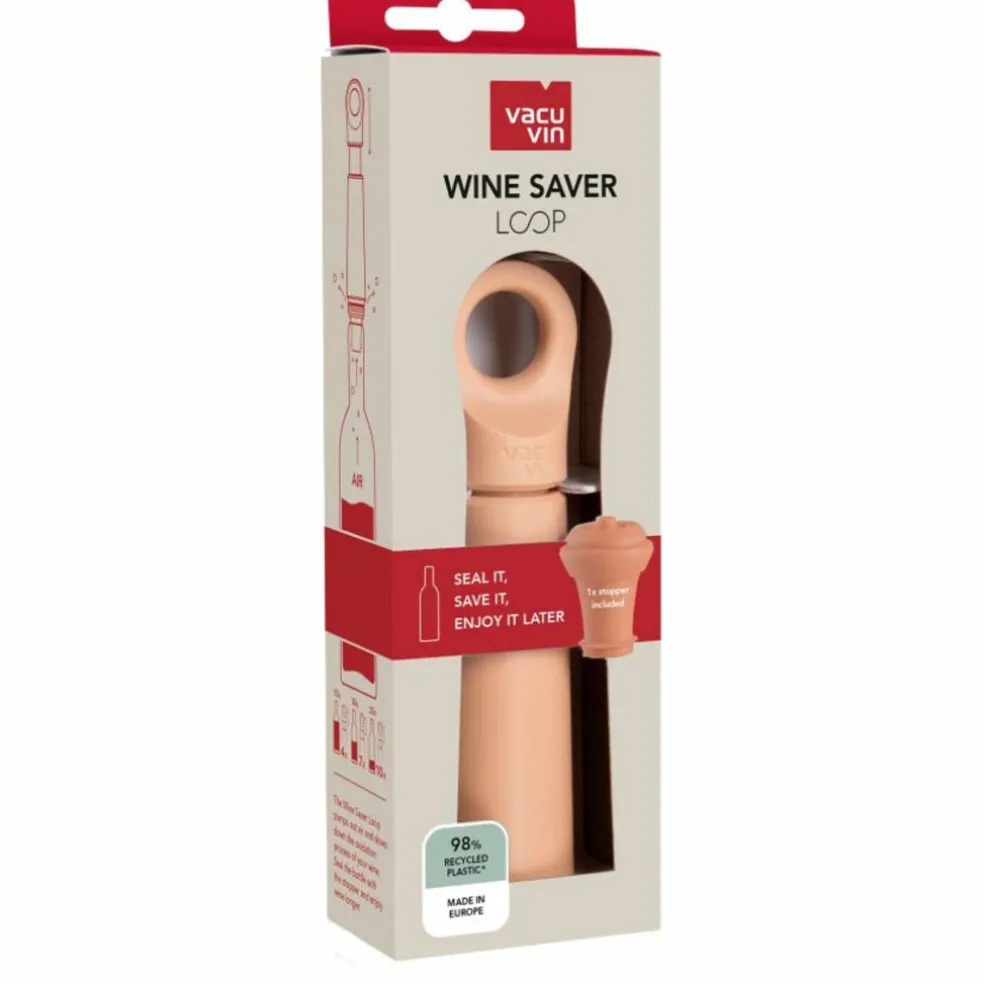 Wine Saver Loop vinpumpe, jade