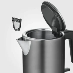 WK 9342 vannkoker 1 liter, dark inox