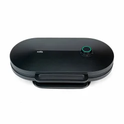 WM6DB-220P Grand Double vaffeljern, svart