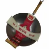 Wok i kullstål 36 cm.