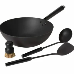 Woksett i karbonstål