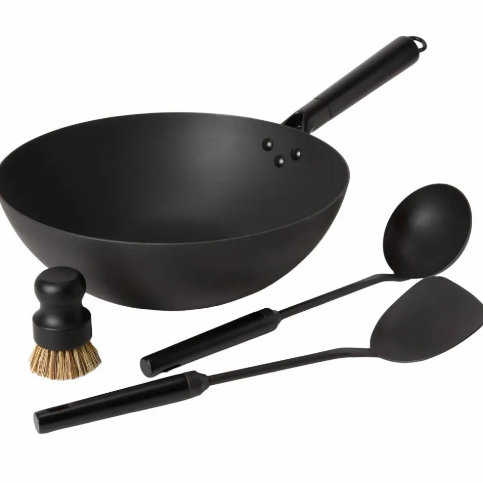 Woksett i karbonstål