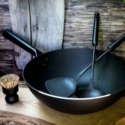 Woksett i karbonstål