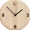 Wood Time Klokke 22 cm Eik Oak