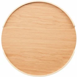 Woody brett 35 cm, svartbehandlet eik