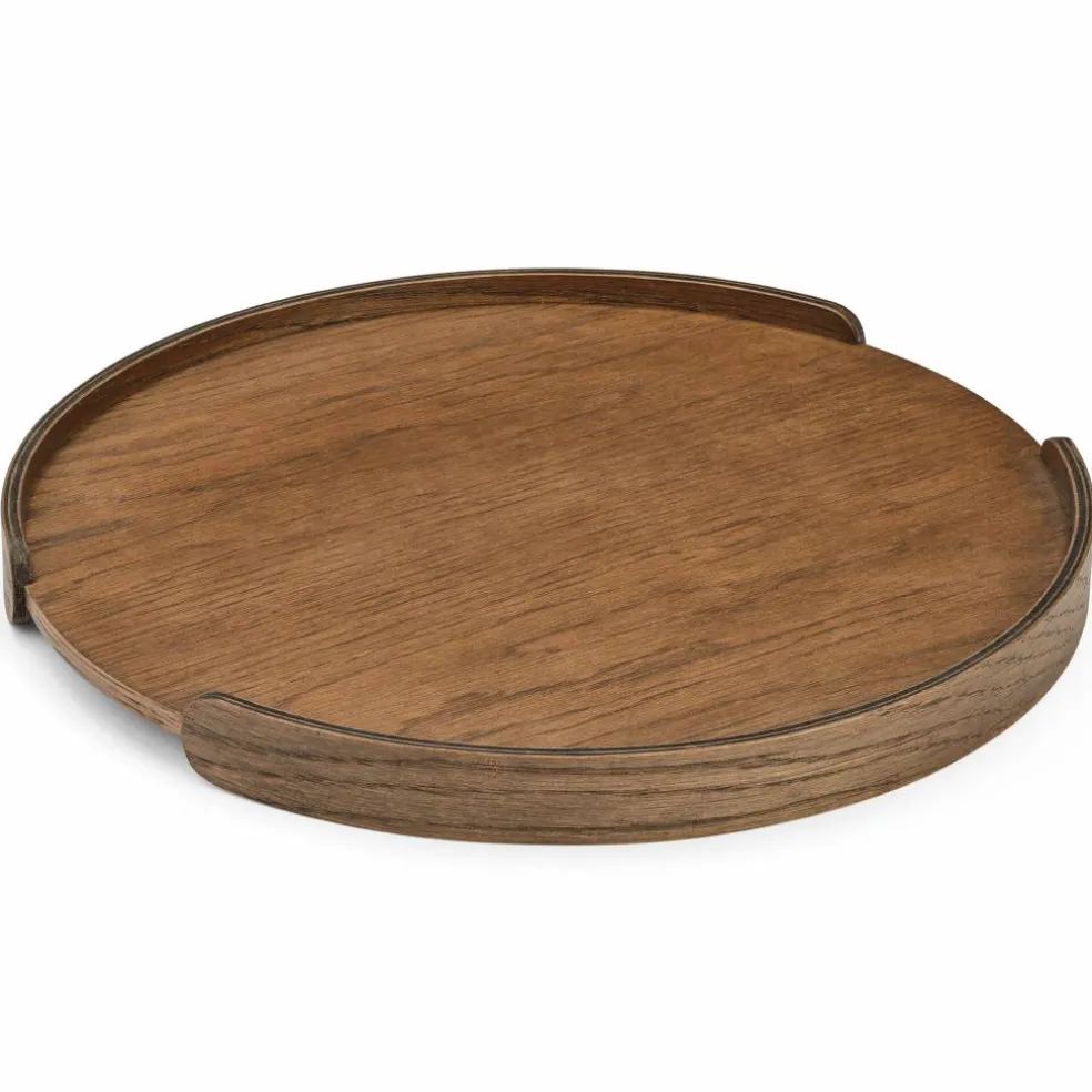 Woody brett 35 cm, svartbehandlet eik