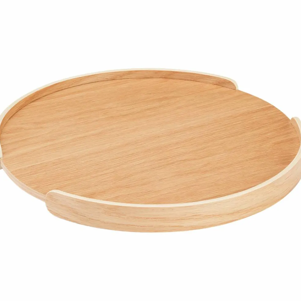 Woody brett 35 cm, svartbehandlet eik