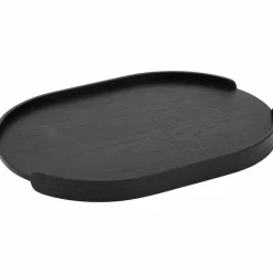 Woody plate 28 × 40 cm, mørkbehandlet eik