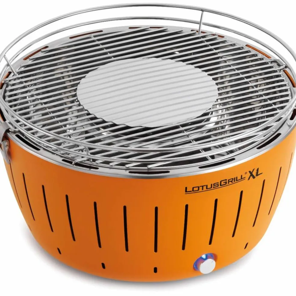 XL Røykfri kullgrill Oransje