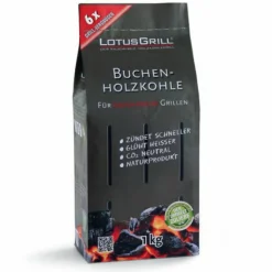 XL Røykfri kullgrill Rød