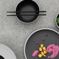 Yaki spisepinner 4-pakning, svart