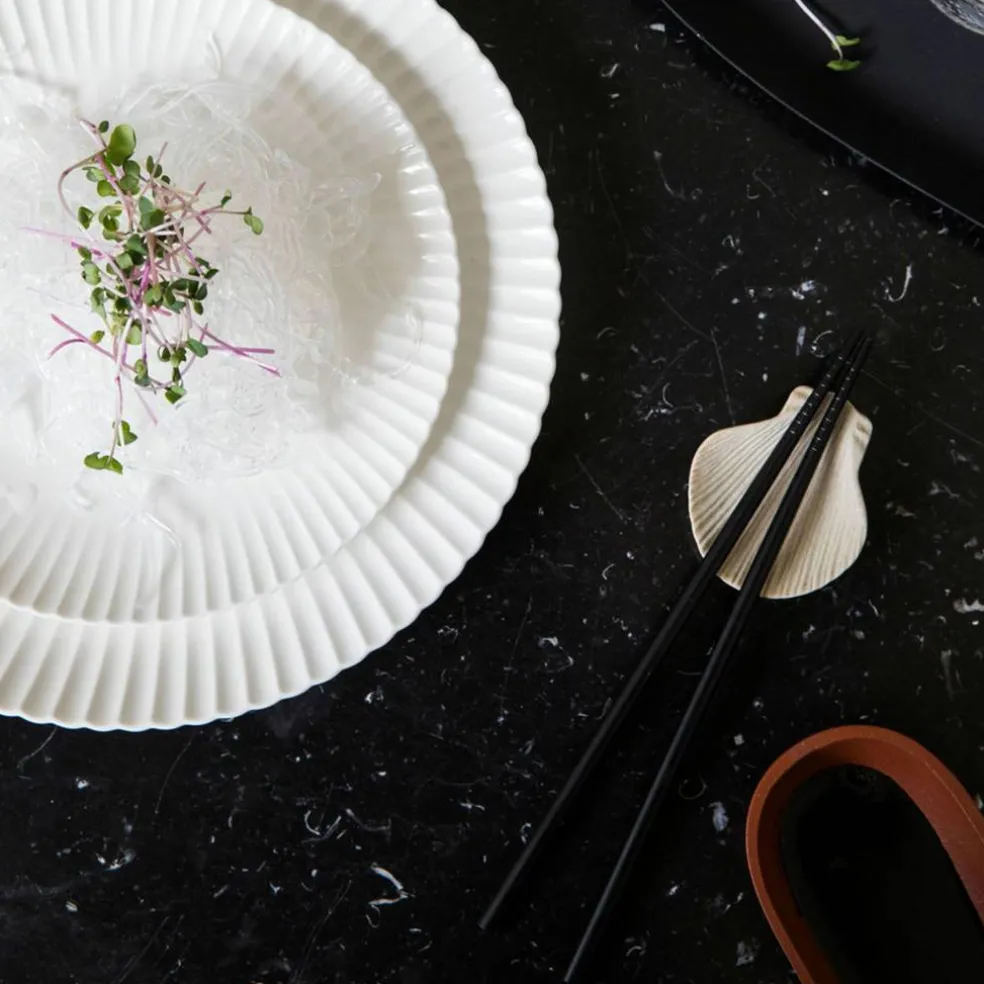 Yaki spisepinner 4-pakning, svart