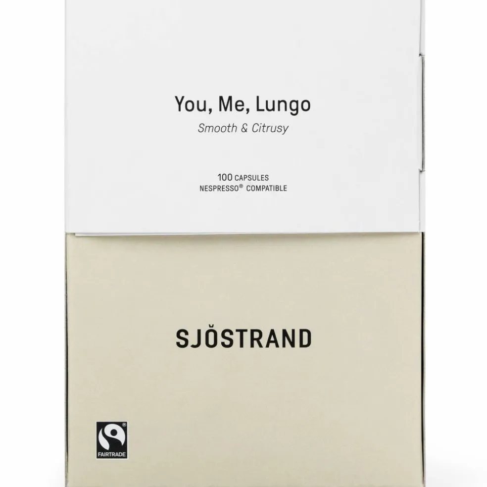 You, me, Lungo kaffekapsler 100-pakning