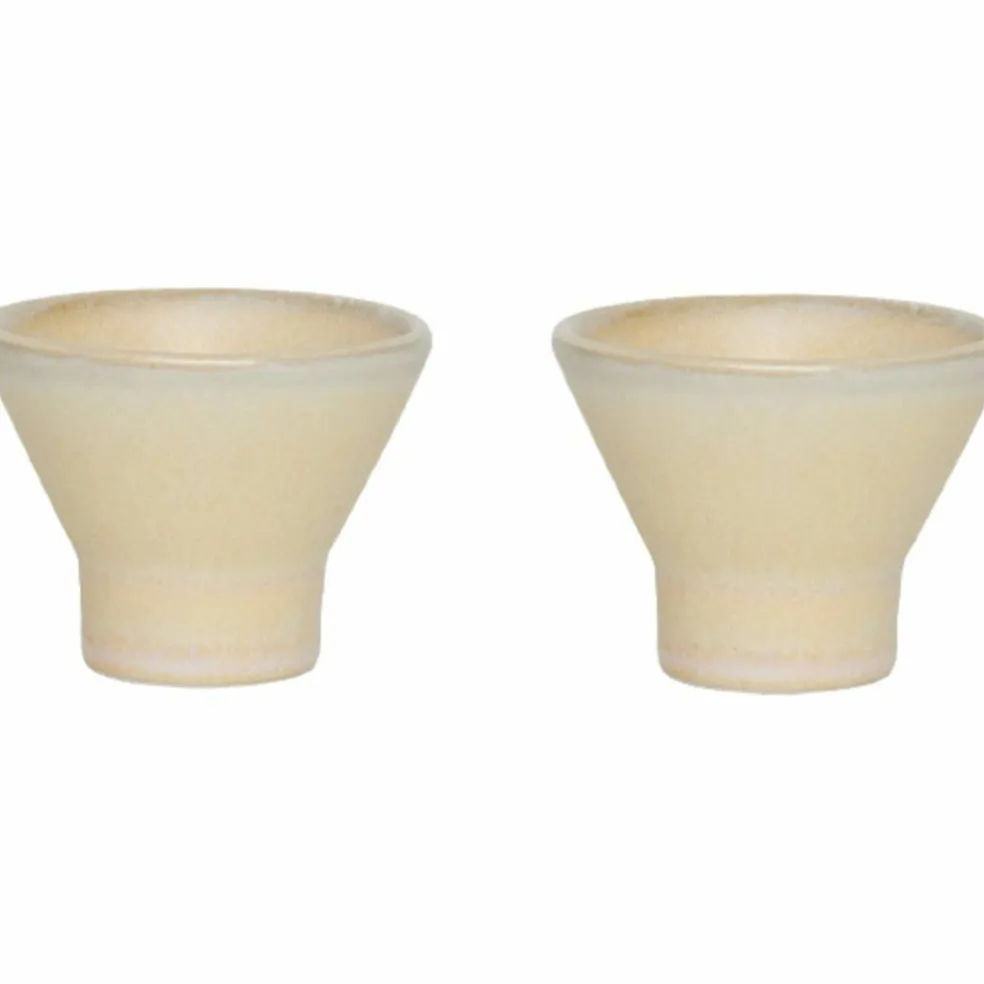 Yuka eggeglass 2-pack, offwhite